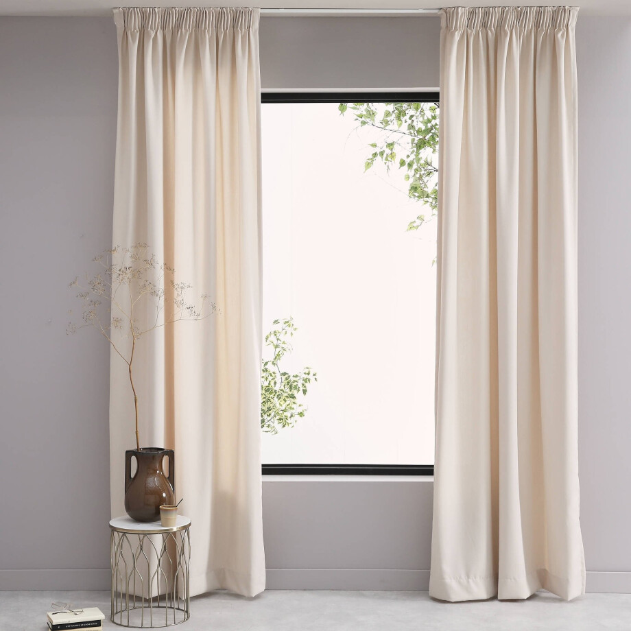 NOUS Living lichtdoorlatend gordijn kant en klaar Nairobi (per stuk) (140 x 180 cm)* NOUS Living lichtdoorlatend gordijn kant en klaar Nairobi (per stuk) (140 x 180 cm)* afbeelding