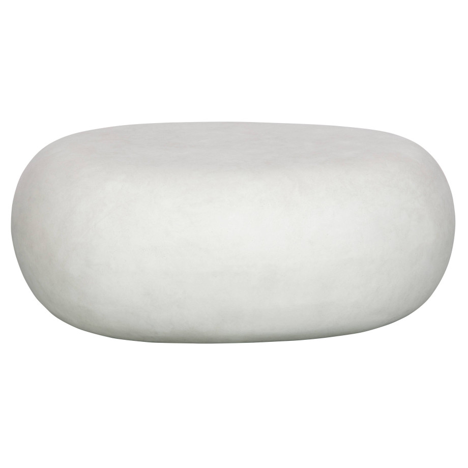 vtwonen Bijzettafel Pebble - Fiber Clay - Wit - 31x65x49 Pebble afbeelding 