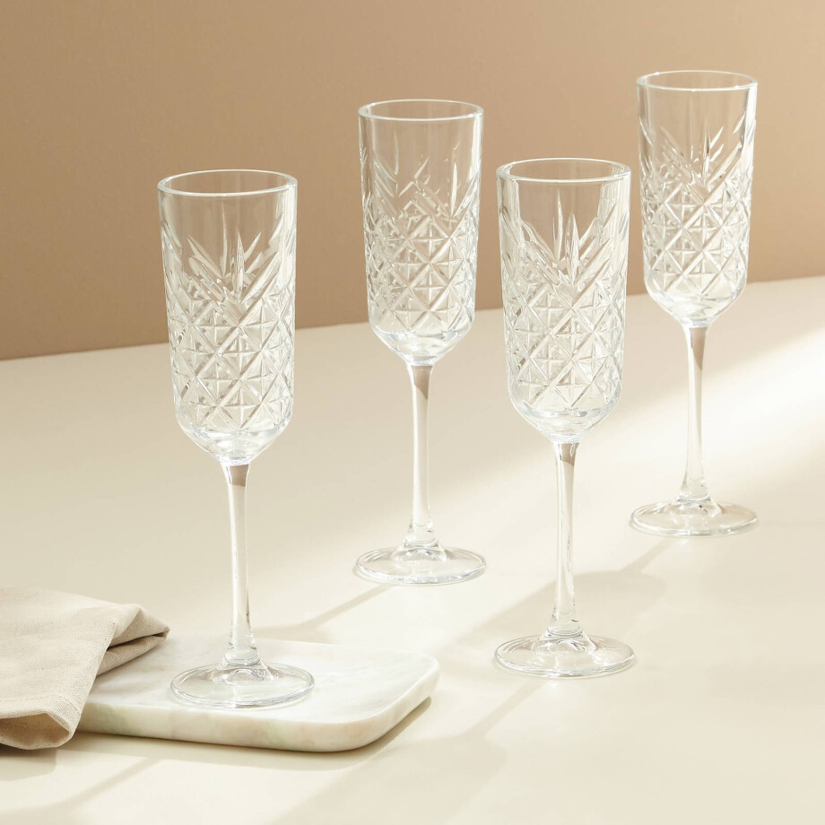 Pasabahce champagneglas Timeless (set van 4 ) afbeelding 