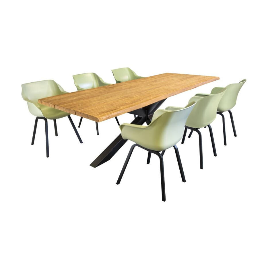 Relax Tuinset Toscane Sophie 260 cm Groen afbeelding 1