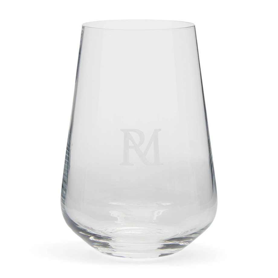 Riviera Maison waterglas Monogram M afbeelding 