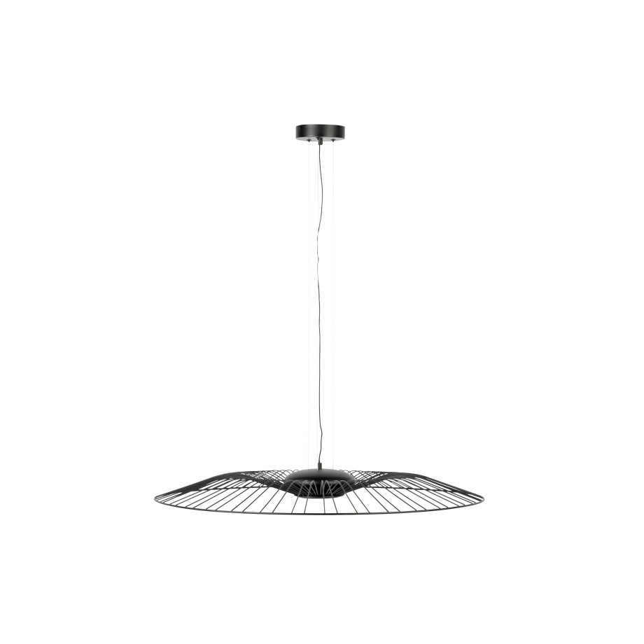 Zuiver Zuiver Spider Hanglamp Rond 90 cm Zwart afbeelding 