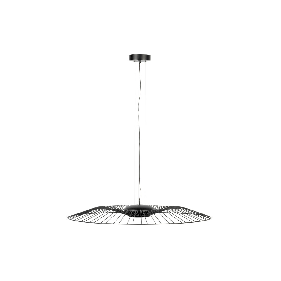 Zuiver Zuiver Spider Hanglamp Rond 90 cm Zwart afbeelding 