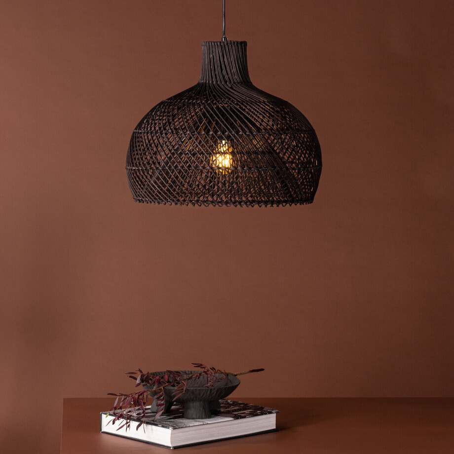 Nohr Hanglamp 'Laiken' Rattan afbeelding 1