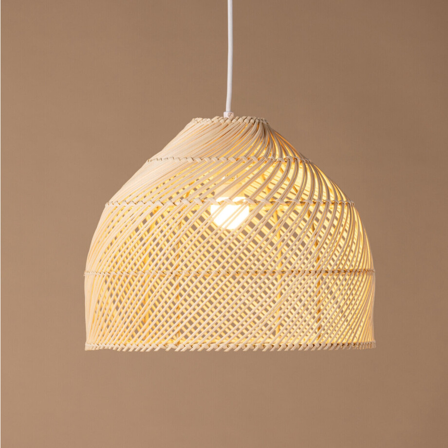 Nohr Hanglamp 'Bambie' Rattan, 27cm afbeelding 1