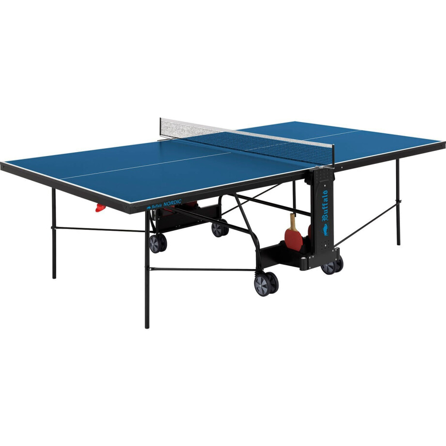 Buffalo Nordic Indoor tafeltennistafel (blauw) Buffalo Nordic Indoor tafeltennistafel (blauw) afbeelding