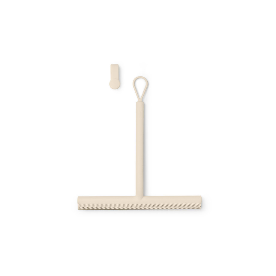 Brabantia ReNew douchewisser - met Deurhaak - Soft Beige afbeelding 