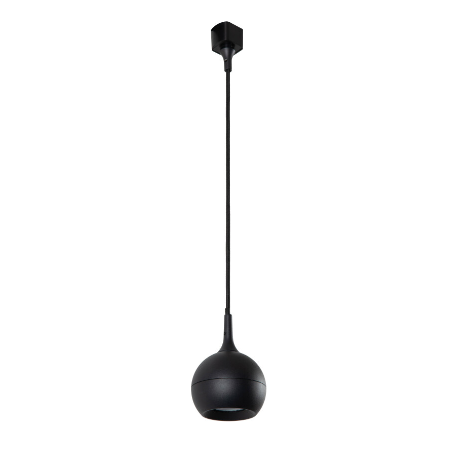 Lucide TRACK FAVORI Hanglamp - 1-fase Railsysteem / Railverlichting - 1xGU10 - Zwart (Uitbreiding) Lucide TRACK FAVORI Hanglamp - 1-fase Railsysteem / Railverlichting - 1xGU10 - Zwart (Uitbreiding) afbeelding