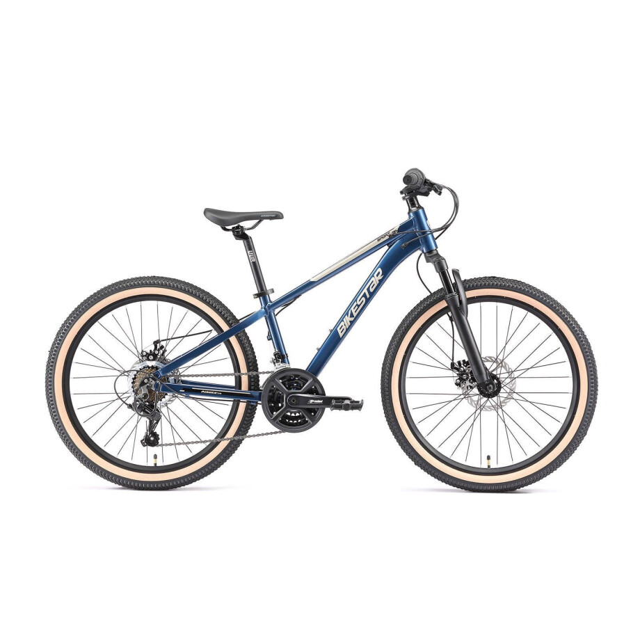 BikeStar MTB Sport kinderfiets 24 inch blauw afbeelding 