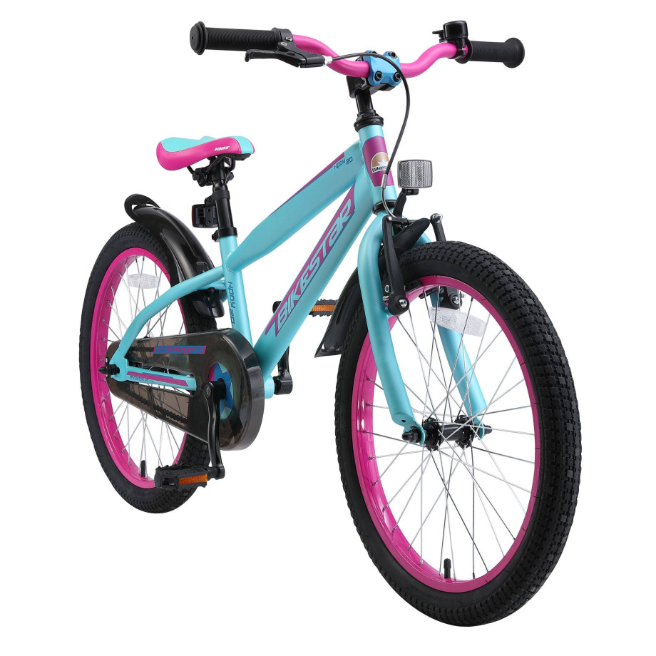 BikeStar Urban Jungle kinderfiets 20 inch paars afbeelding 