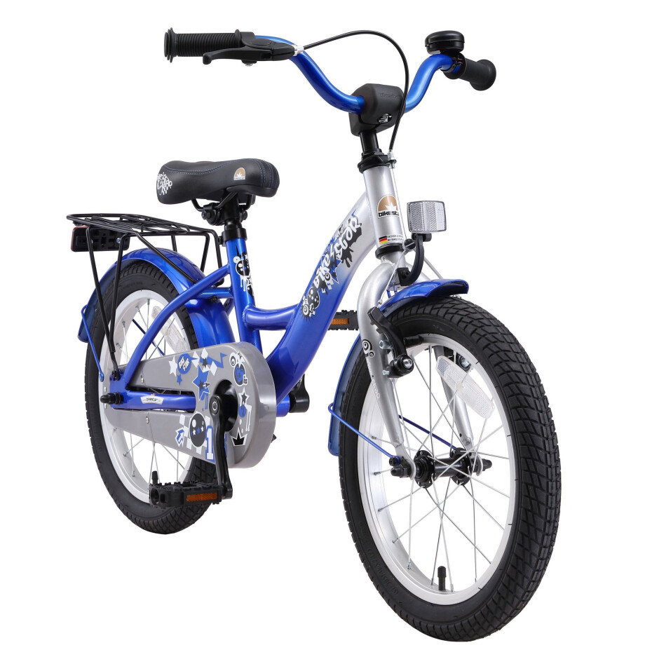 BikeStar Classic kinderfiets 16 inch blauw BikeStar Classic kinderfiets 16 inch blauw afbeelding