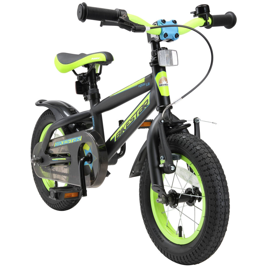 BikeStar Urban Jungle kinderfiets 12 inch zwart BikeStar Urban Jungle kinderfiets 12 inch zwart afbeelding