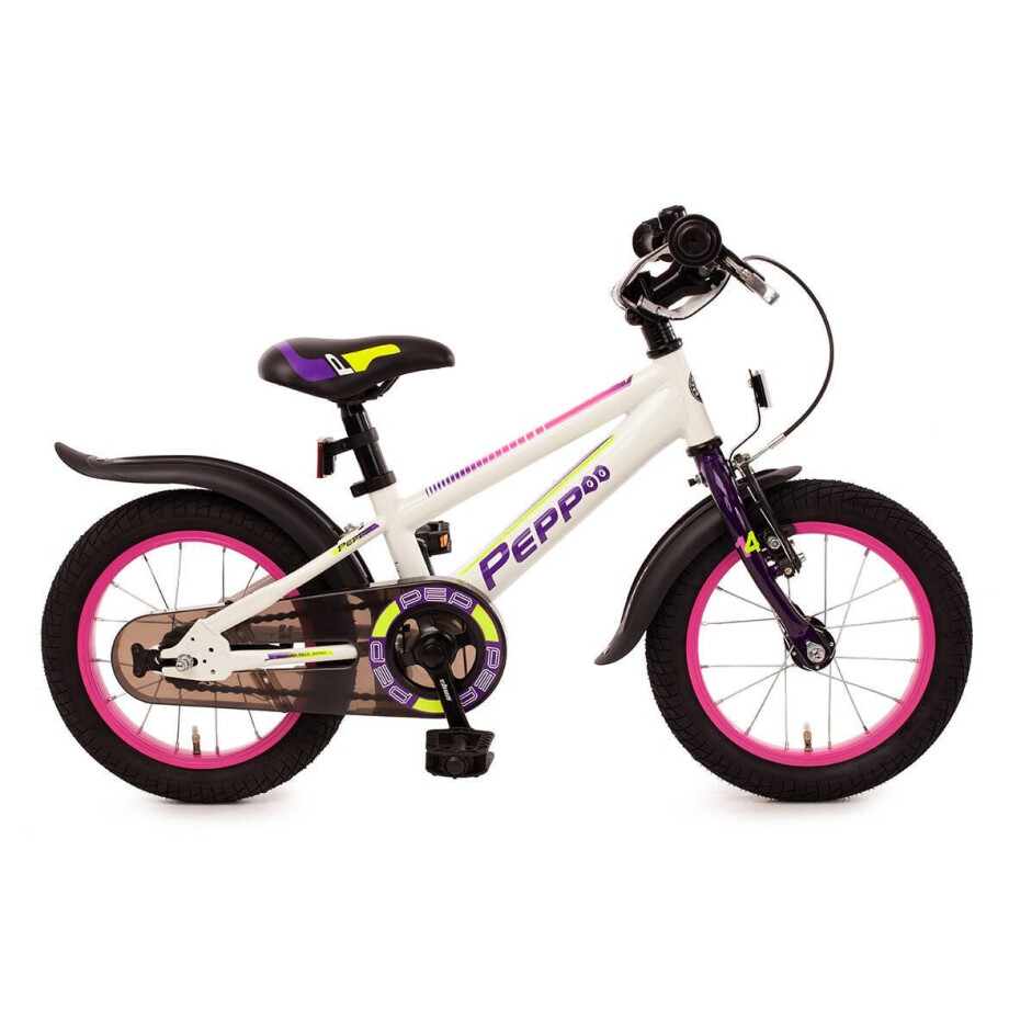 Bachtenkirch Pepp kinderfiets 14 inch wit afbeelding 