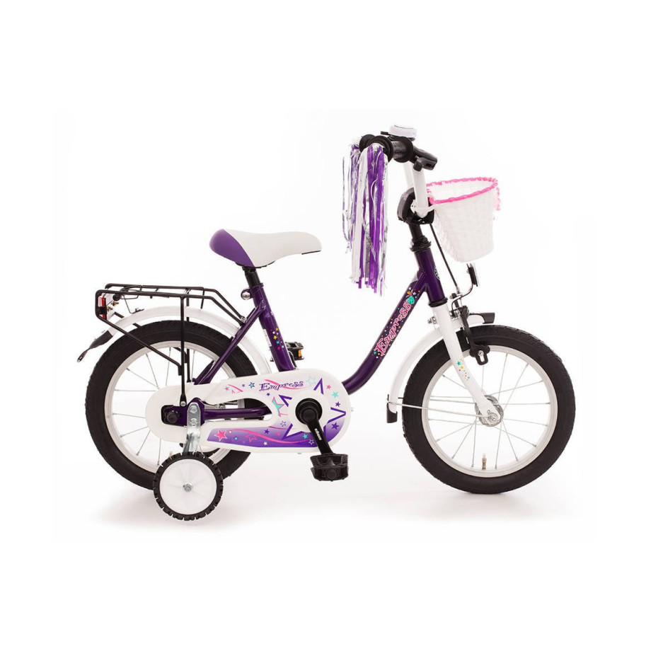 Bachtenkirch Empress kinderfiets 14 inch lila afbeelding 