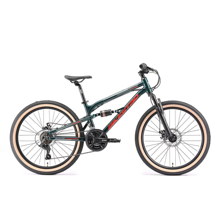 BikeStar MTB Fully kinderfiets 24 inch blauw BikeStar MTB Fully kinderfiets 24 inch blauw afbeelding