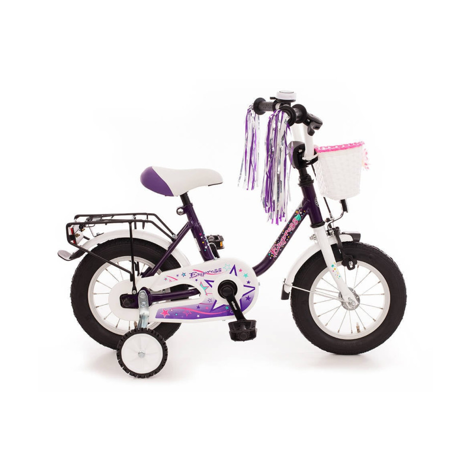 Bachtenkirch Empress kinderfiets 12 inch lila afbeelding 