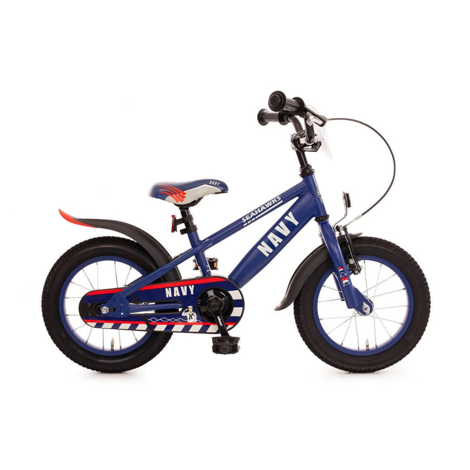 Bachtenkirch Navy kinderfiets 14 inch donkerblauw afbeelding 