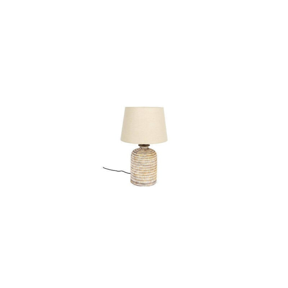 Dutchbone Dutchbone Russel Tafellamp - Beige Russel Tafellamp afbeelding 