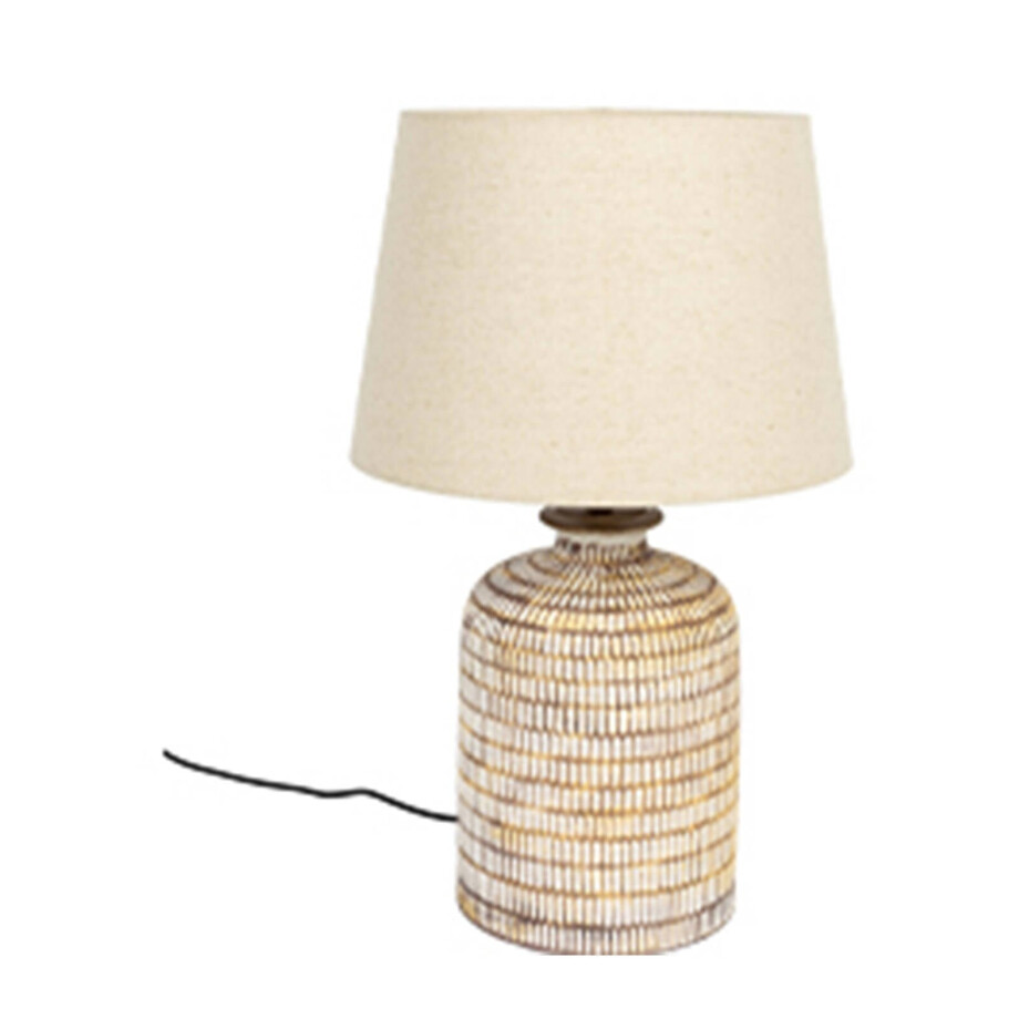 Dutchbone Dutchbone Russel Tafellamp - Beige afbeelding 