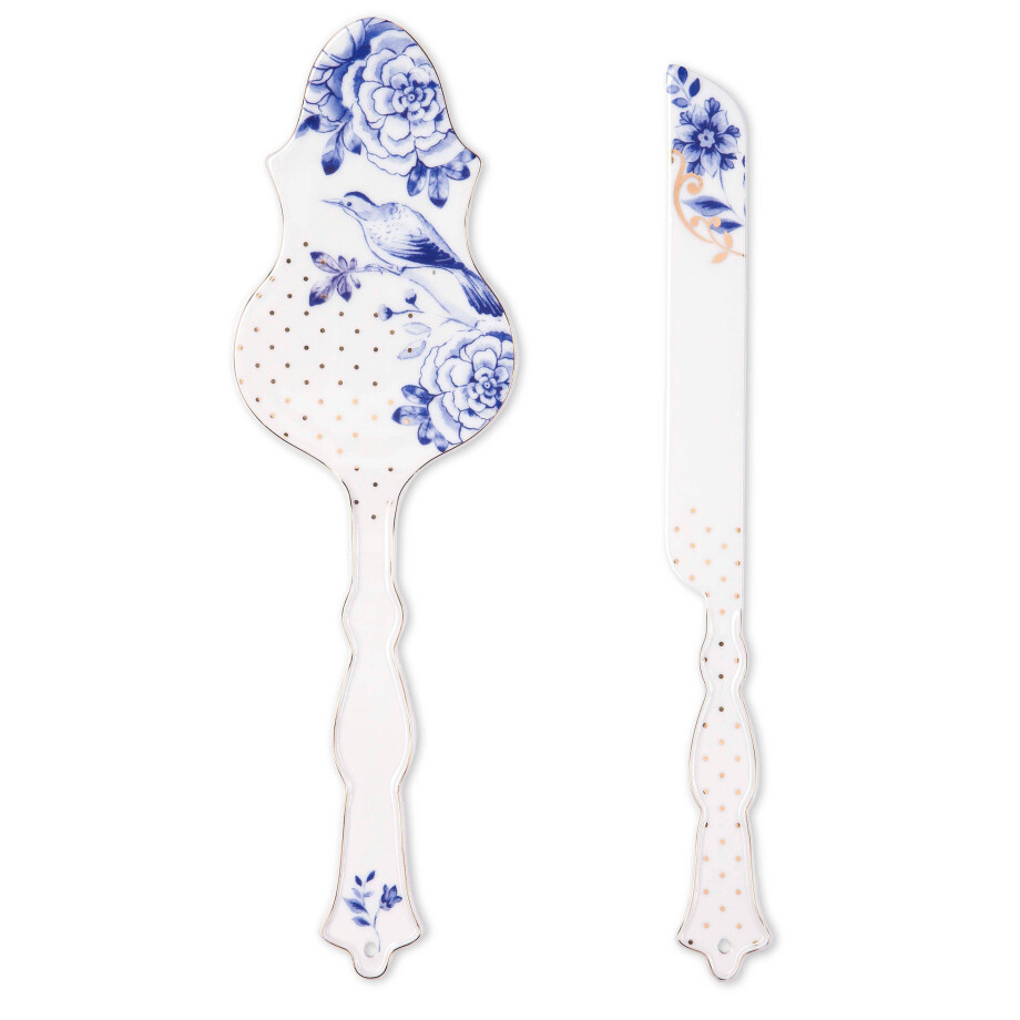 Pip Studio Royal White taartschep & mes afbeelding 