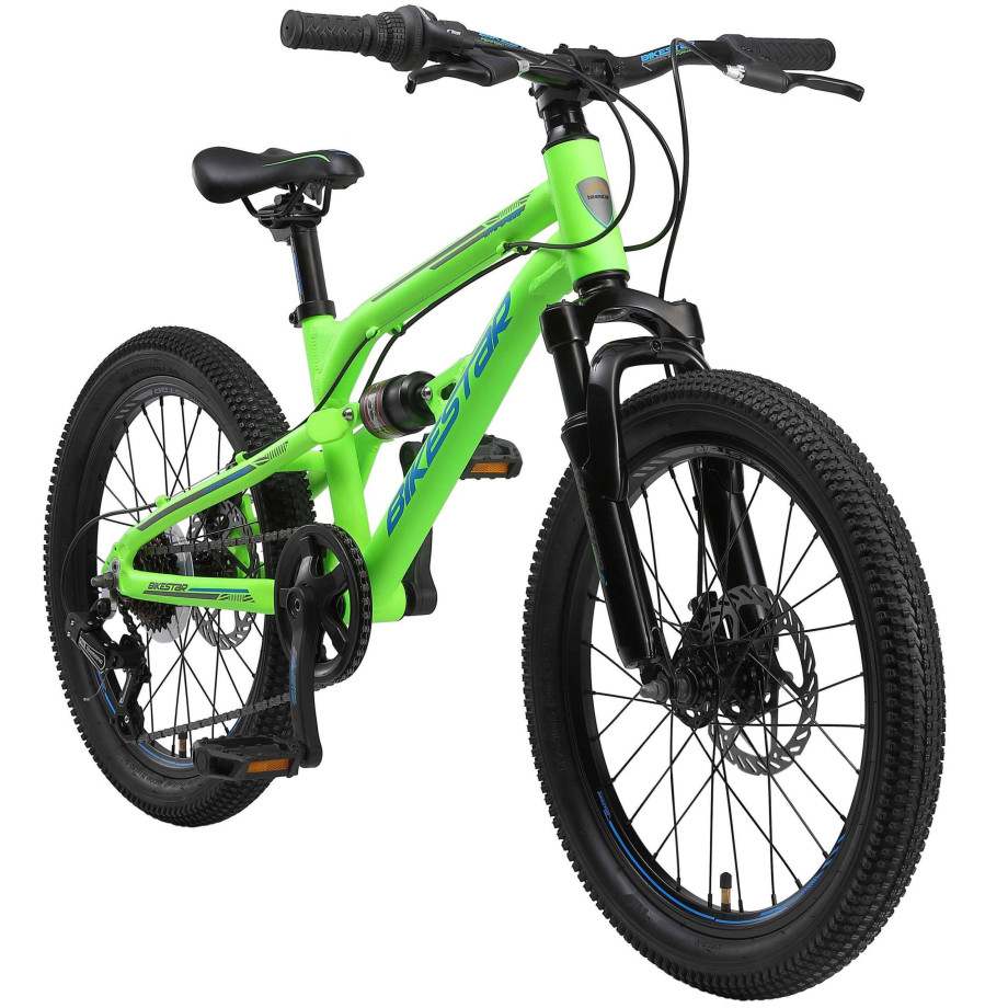 BikeStar kinderfiets 20 inch groen afbeelding 