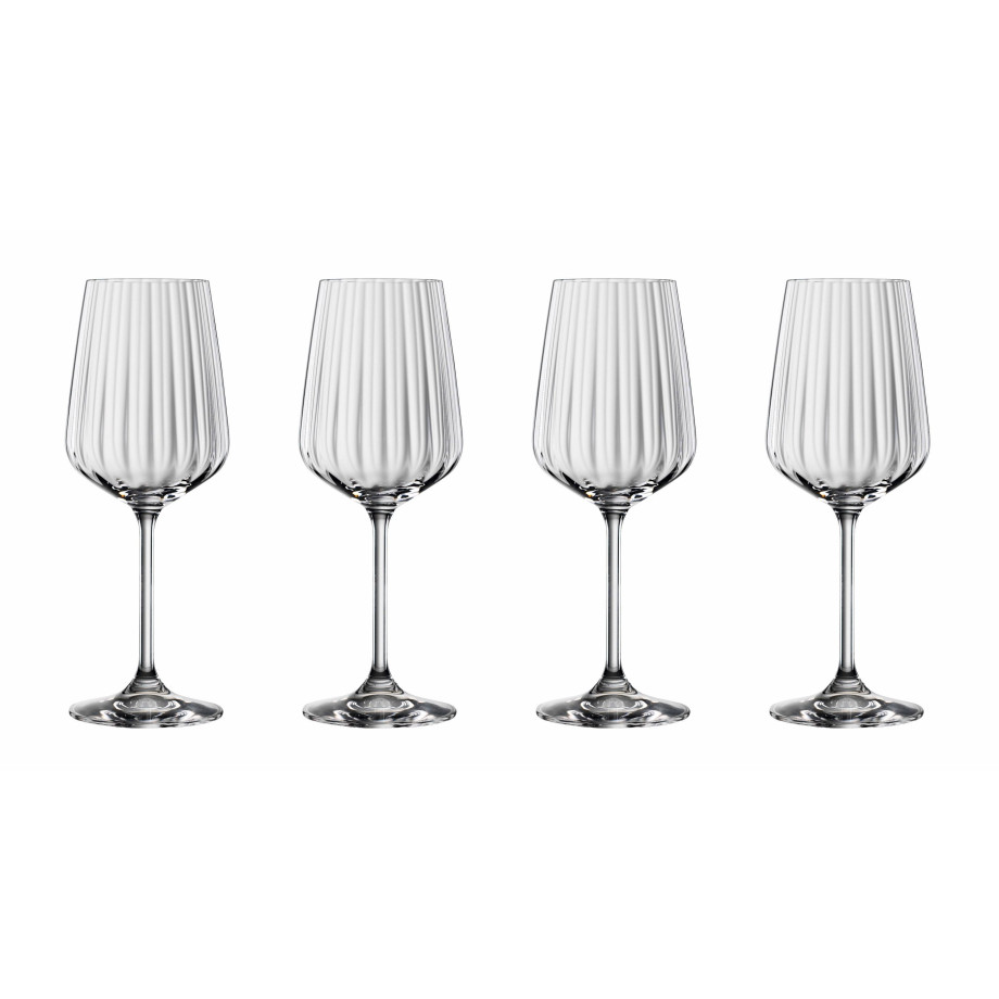 Spiegelau Lifestyle wijnglas (wit) (440 ml) (set van 4) afbeelding 