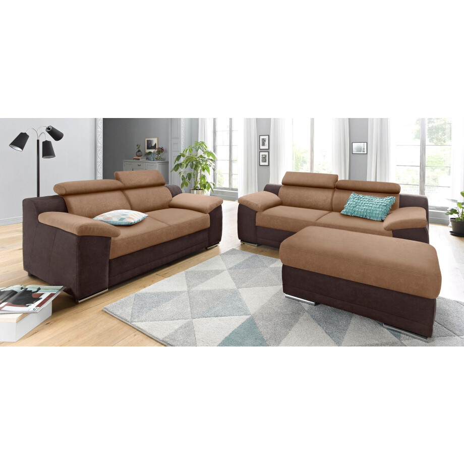 sit&more 3-zitsbank Xenia afbeelding 1