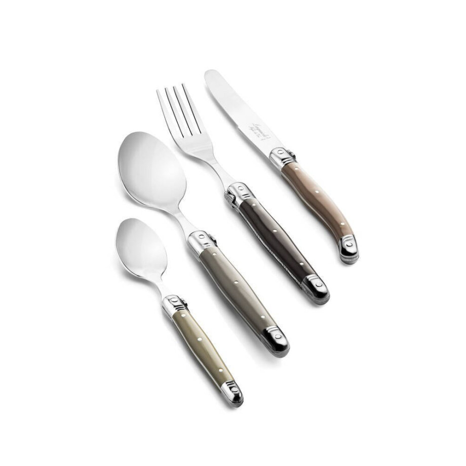 Laguiole Style de Vie Bestekset met Bestekbak Premium Line - Treasure - 24 delig / 6 personen Laguiole Style de Vie Bestekset met Bestekbak Premium Line - Treasure - 24 delig / 6 personen afbeelding