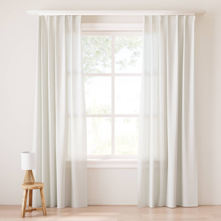 NOUS Living lichtdoorlatend gordijn kant en klaar Nairobi (per stuk) (140 x 270 cm)* NOUS Living lichtdoorlatend gordijn kant en klaar Nairobi (per stuk) (140 x 270 cm)* afbeelding