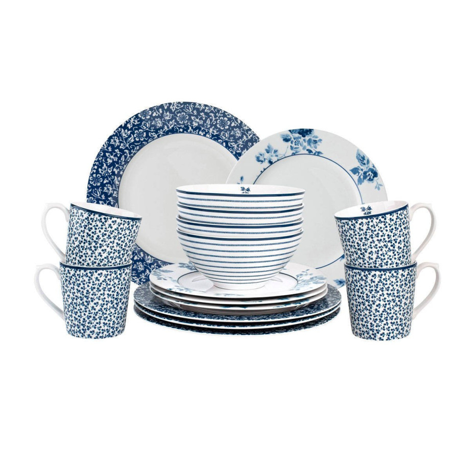 Laura Ashley dinerset Blueprint Collectables (16-delig) afbeelding 