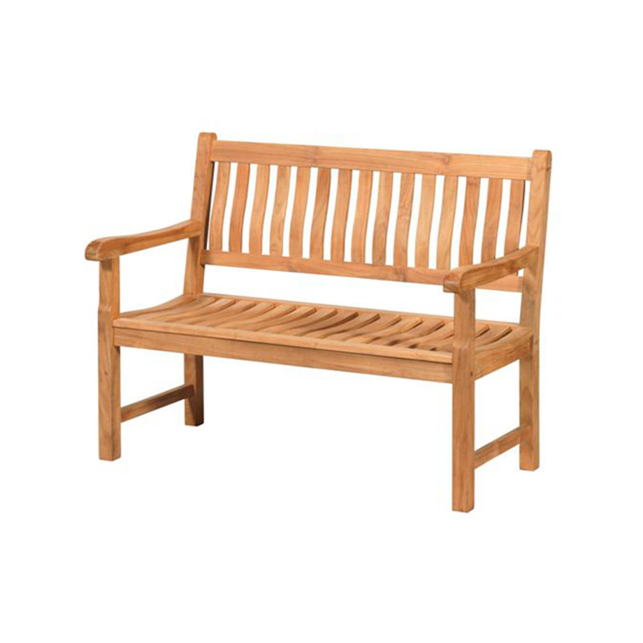 Exotan tuinbank 2-Zits Comfort - Teak - Naturel - 95x123x57 afbeelding 