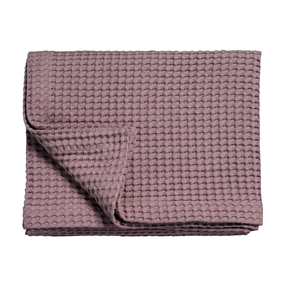 Vandyck katoenen bedsprei pique waffle (lichtpaars) (160x250 cm) Vandyck katoenen bedsprei pique waffle (lichtpaars) (160x250 cm) afbeelding