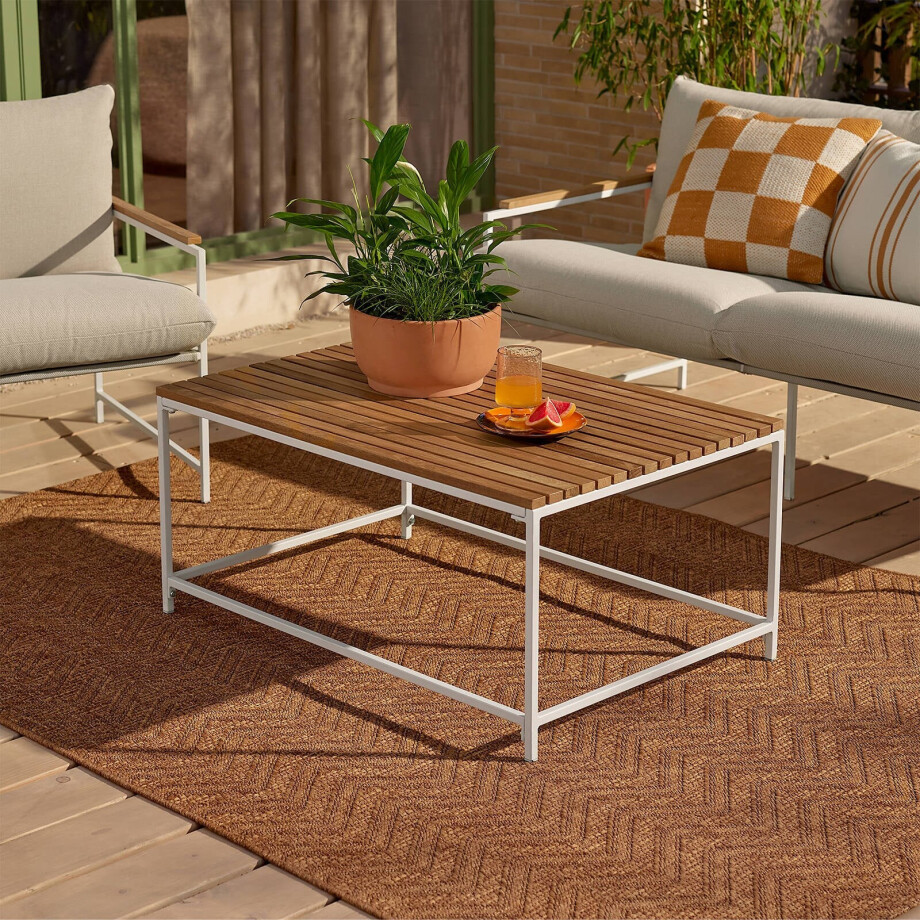 NOUS Garden teak salontafel Shibui afbeelding 