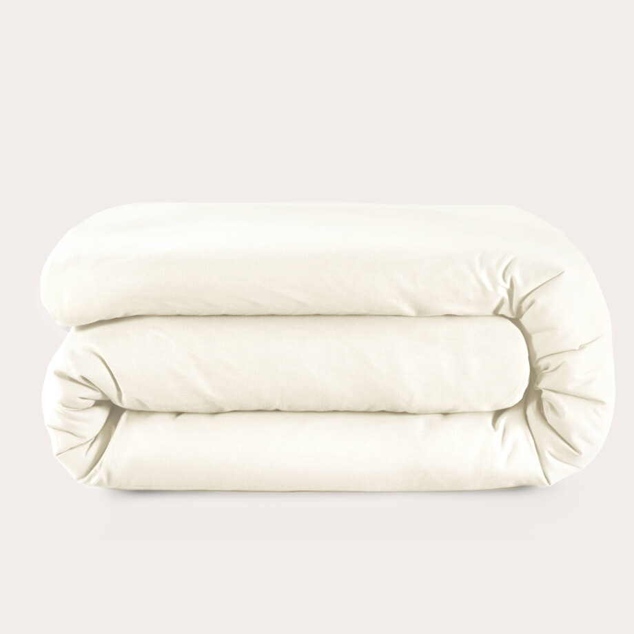 NOUS Kids katoenen dekbedovertrek ledikant offwhite (100x135 cm) afbeelding 