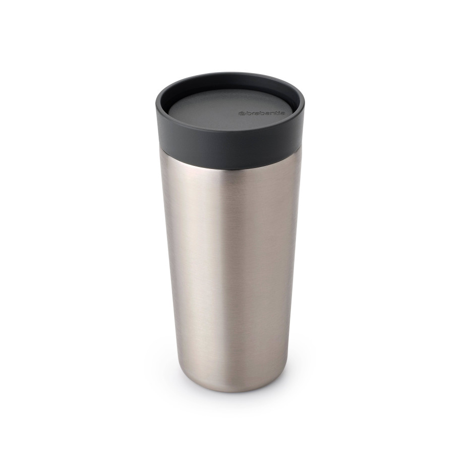 Brabantia Make & Take thermosbeker 0,36 liter - Dark Grey afbeelding 