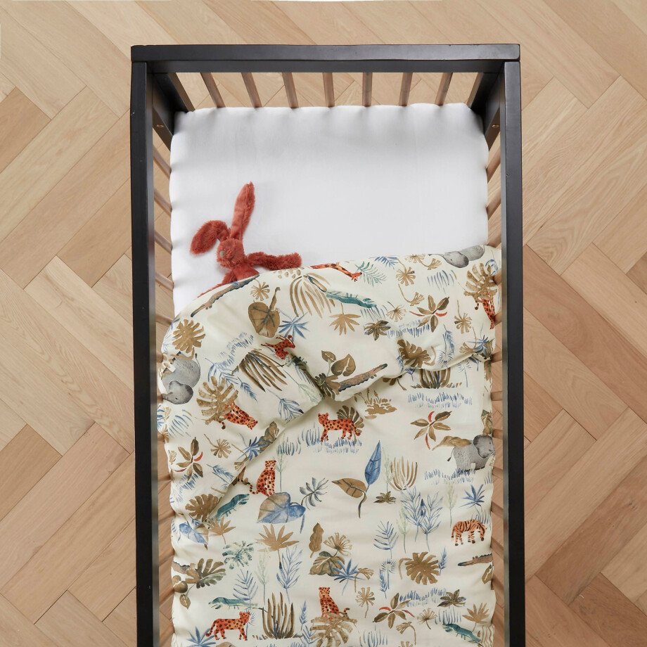 NOUS Kids katoenen dekbedovertrek ledikant (100x135 cm) afbeelding 