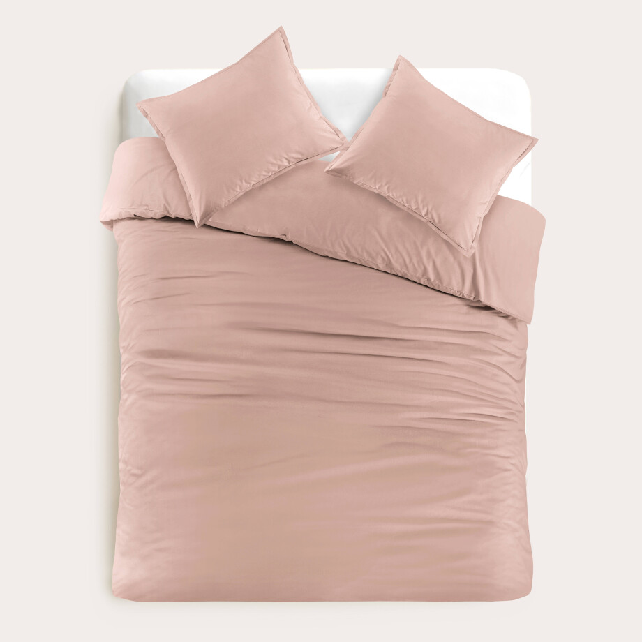 Studio LIVIT perkal katoenen dekbedovertrek 2 persoons roze (200x220 cm) Studio LIVIT perkal katoenen dekbedovertrek 2 persoons roze (200x220 cm) afbeelding