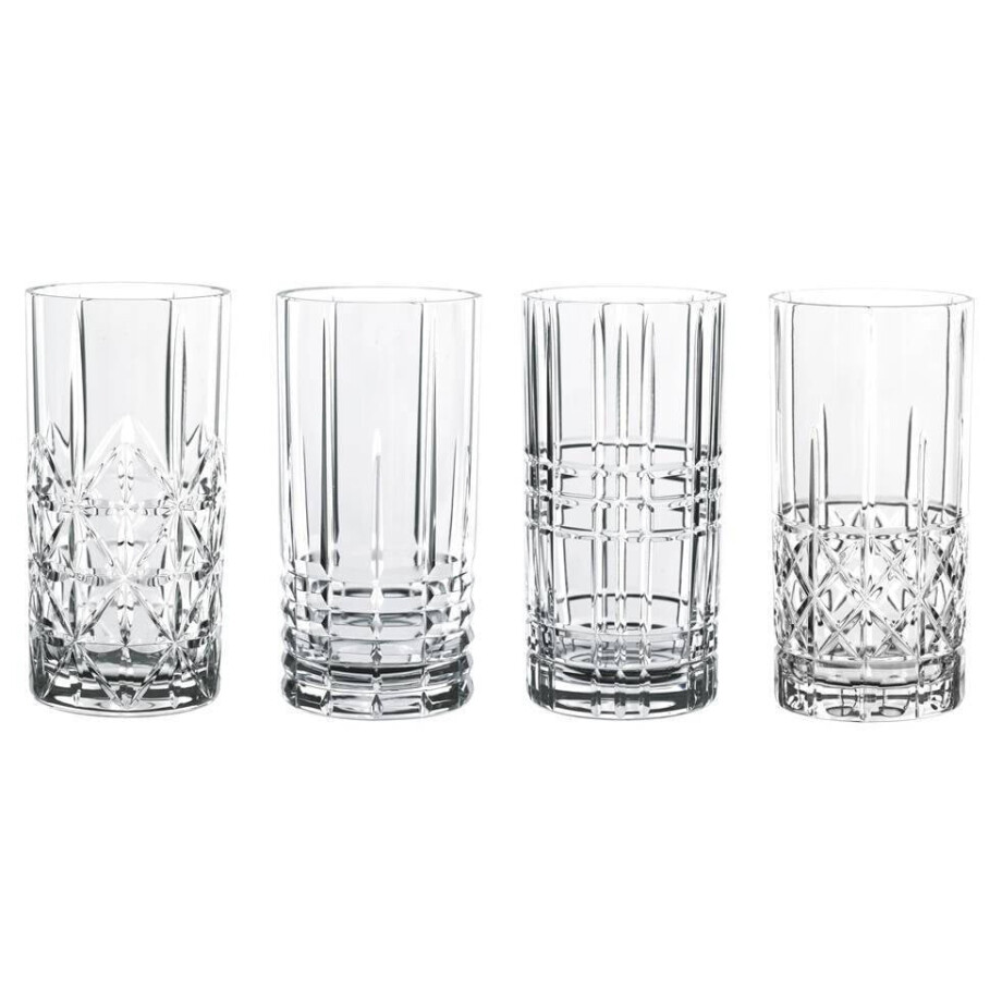 Nachtmann Highland longdrinkglas (set van 4) (445 ml) Nachtmann Highland longdrinkglas (set van 4) (445 ml) afbeelding