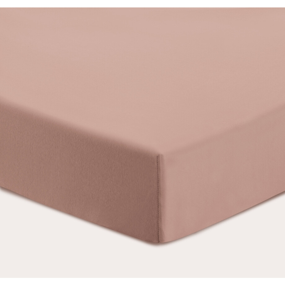 NOUS Kids ledikant hoeslaken jersey 60x120 roze afbeelding 