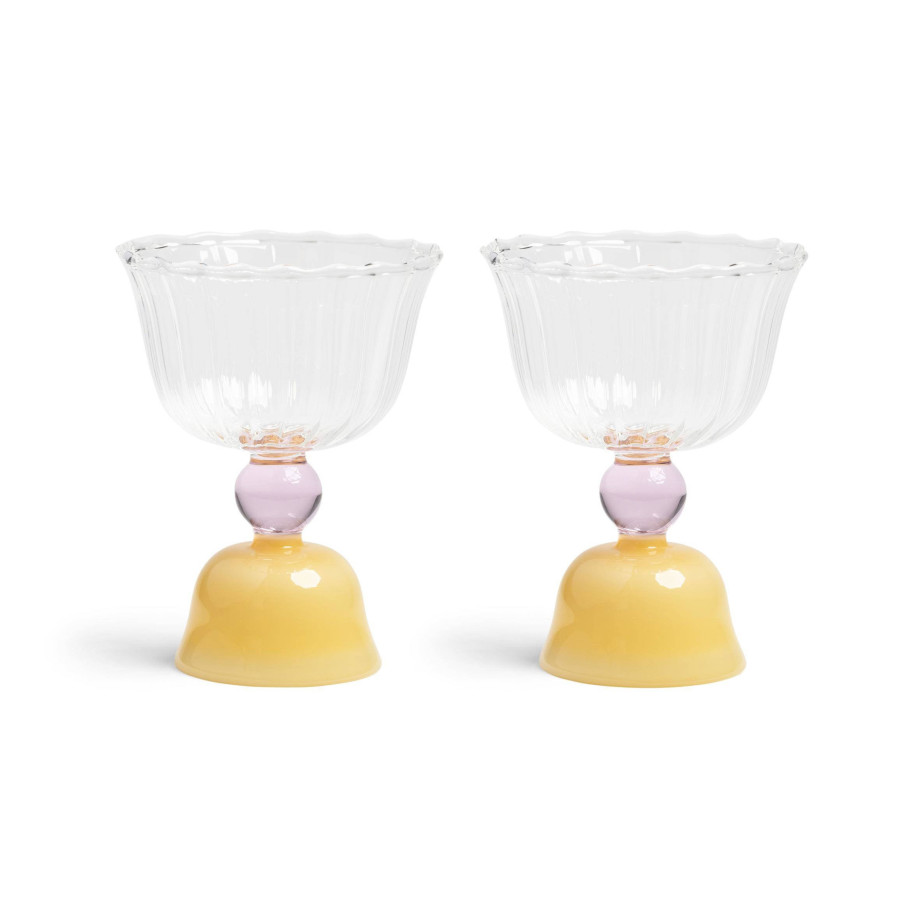 &k amsterdam cocktailglas Tulip (set van 2) afbeelding 