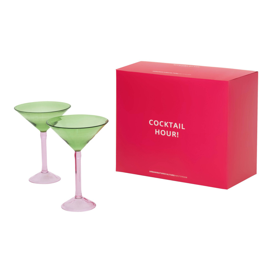 Urban Nature Culture Martini cocktail glas (set van 2) afbeelding 