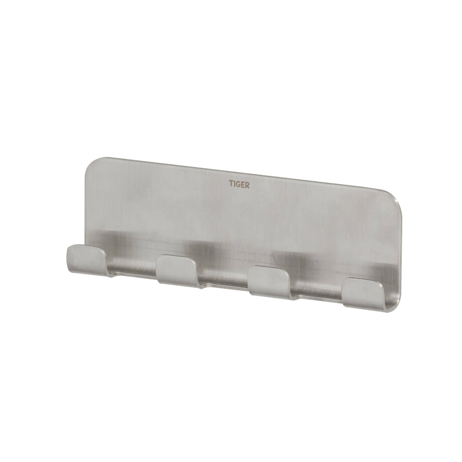 Tiger handdoekhaak Colar multi RVS geborsteld Tiger handdoekhaak Colar multi RVS geborsteld afbeelding