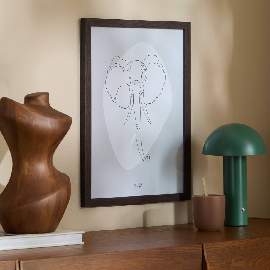 NOUS Living fotolijst Sam walnoot (30x40 cm) afbeelding 