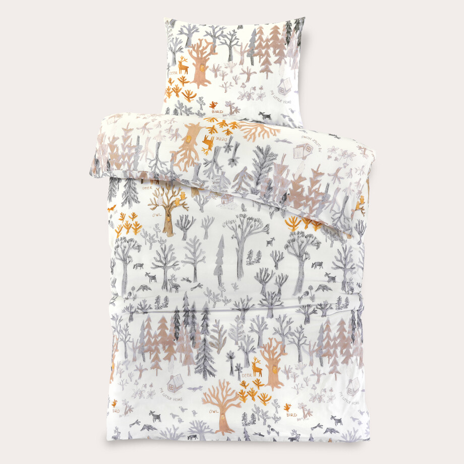 NOUS Kids katoenen dekbedovertrek ledikant (100x135 cm) afbeelding 