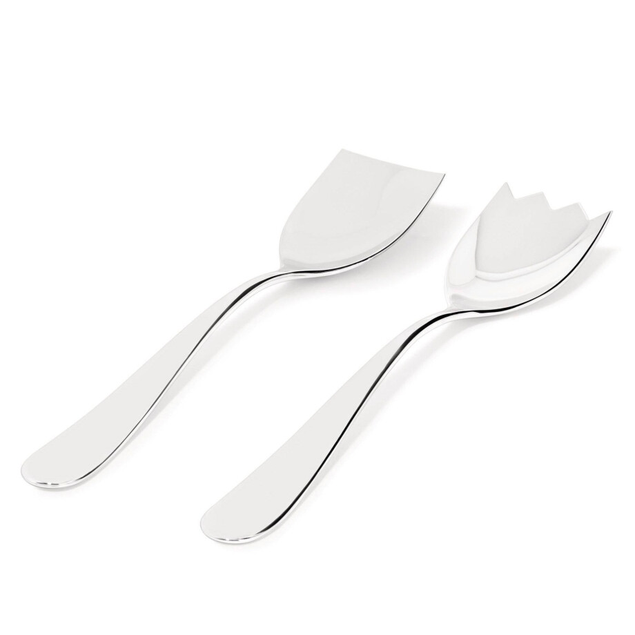 Alessi Saladebestek Nuovo Milano - 5180/14 - door Ettore Sottsass Alessi Saladebestek Nuovo Milano - 5180/14 - door Ettore Sottsass afbeelding