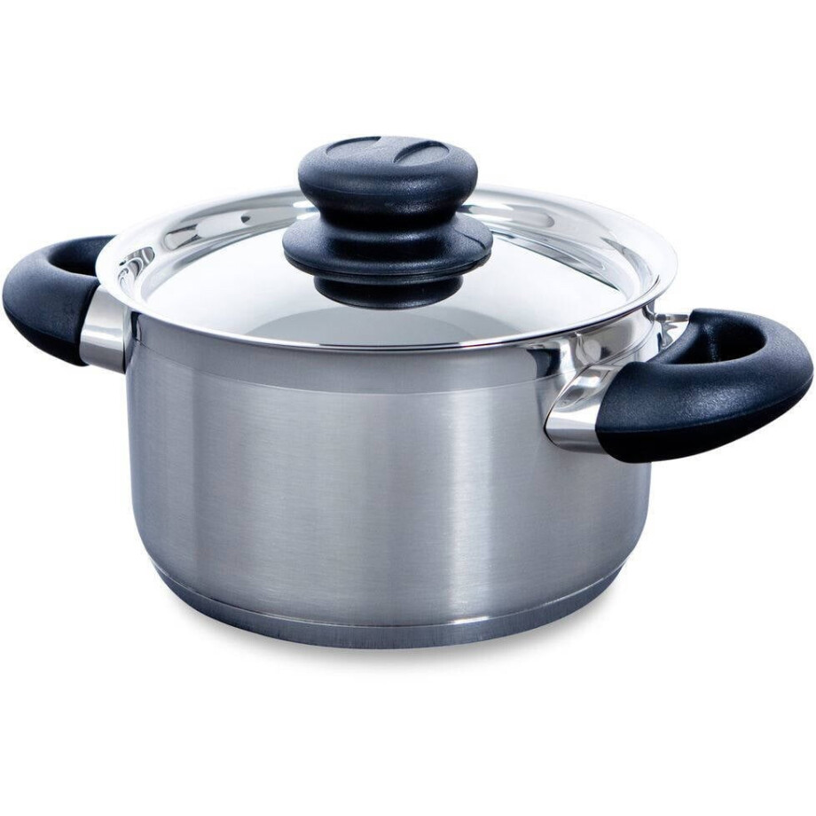 BK Kookpan Karaat+ - RVS - ø 20 cm / 2.8 liter BK Kookpan Karaat+ - RVS - ø 20 cm / 2.8 liter afbeelding