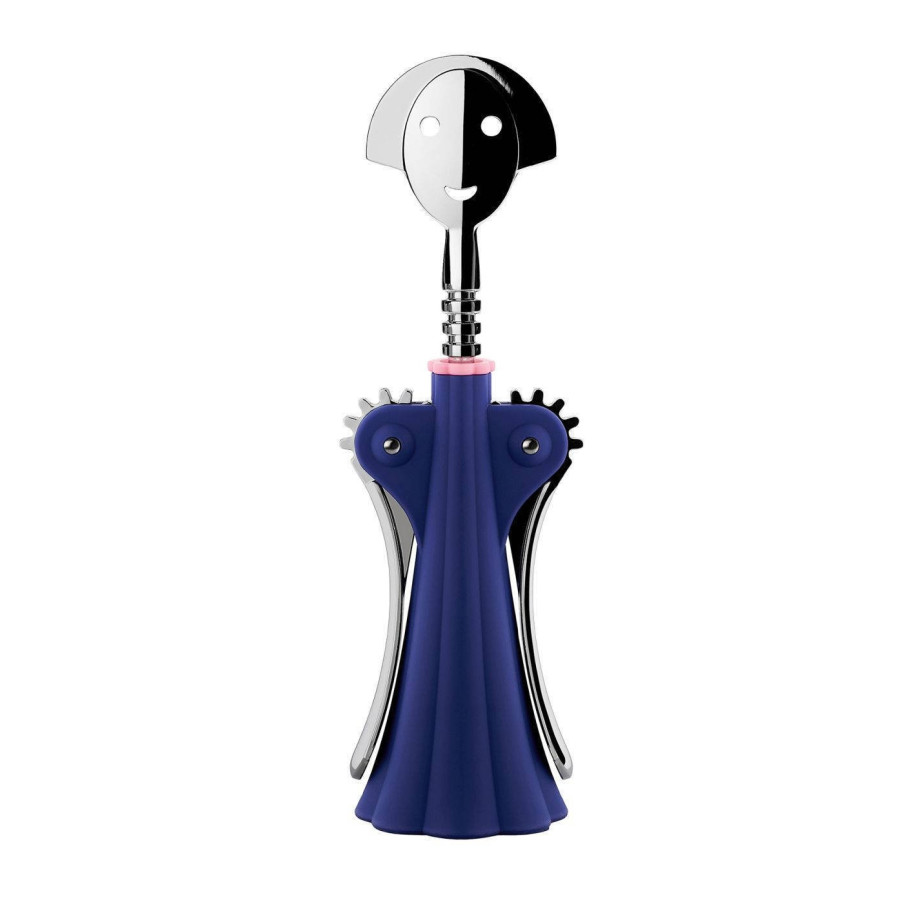 Alessi Kurkentrekker Anna G. - AM01 DAZ - Donkerblauw - door Alessandro Mendini afbeelding 