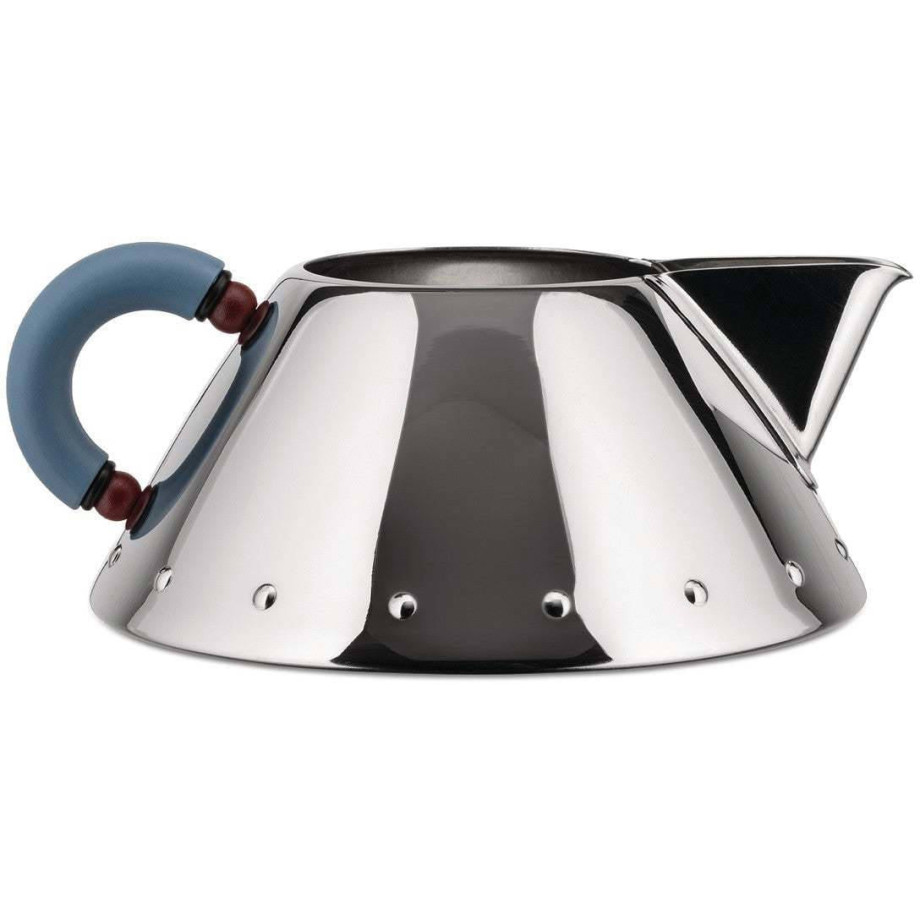 Alessi Melkkan - 9096 - Blauw - 200 ml - door Micheal Graves afbeelding 