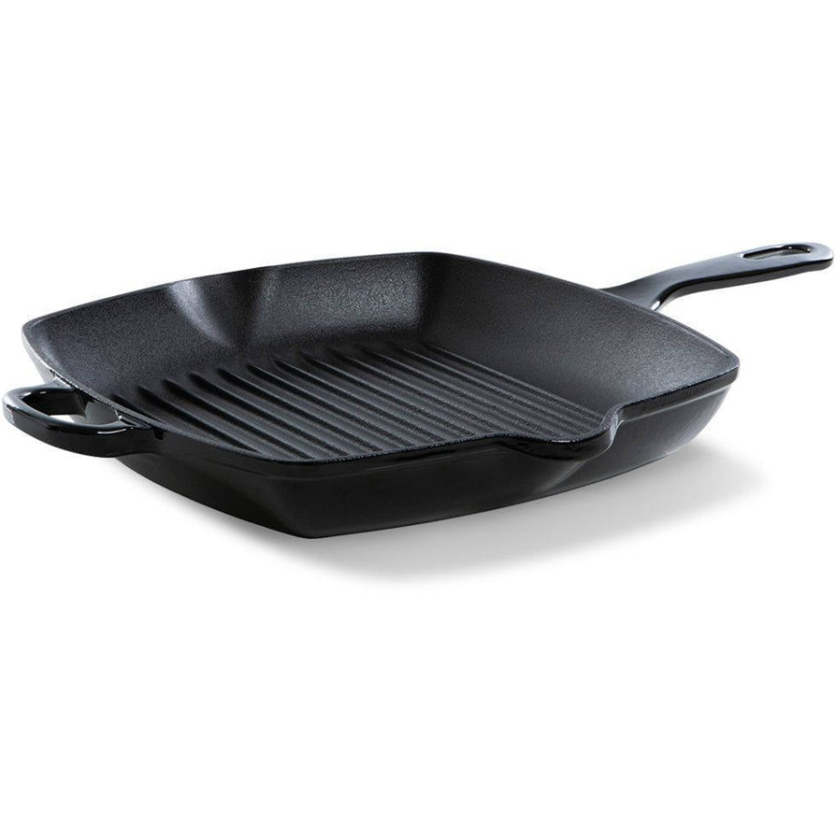 BK Grillpan Bourgogne - Jet Black - 26 x 26 cm - zonder anti-aanbaklaag afbeelding 