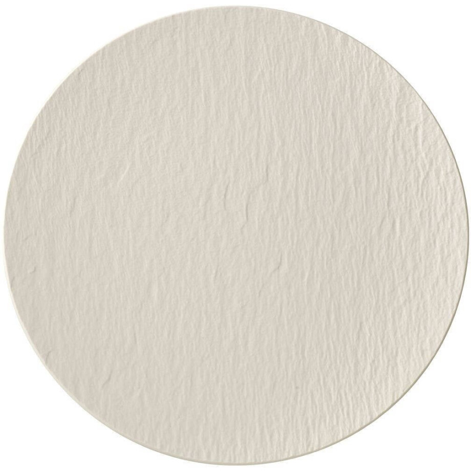 Villeroy & Boch Dinerbord Manufacture Rock - Wit - ø 25 cm Villeroy & Boch Dinerbord Manufacture Rock - Wit - ø 25 cm afbeelding